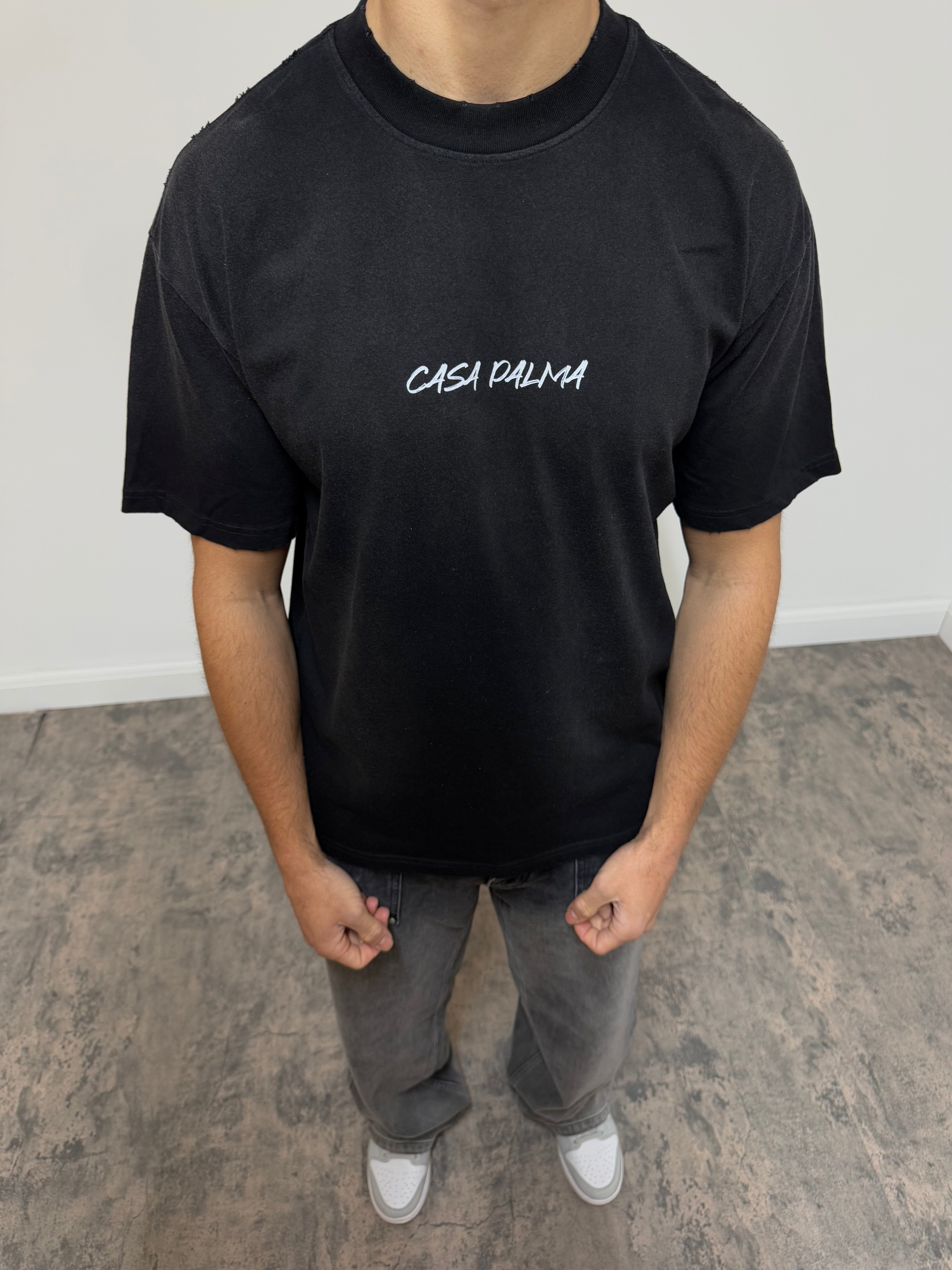 MONKEY WASH PALM LOGO TEE