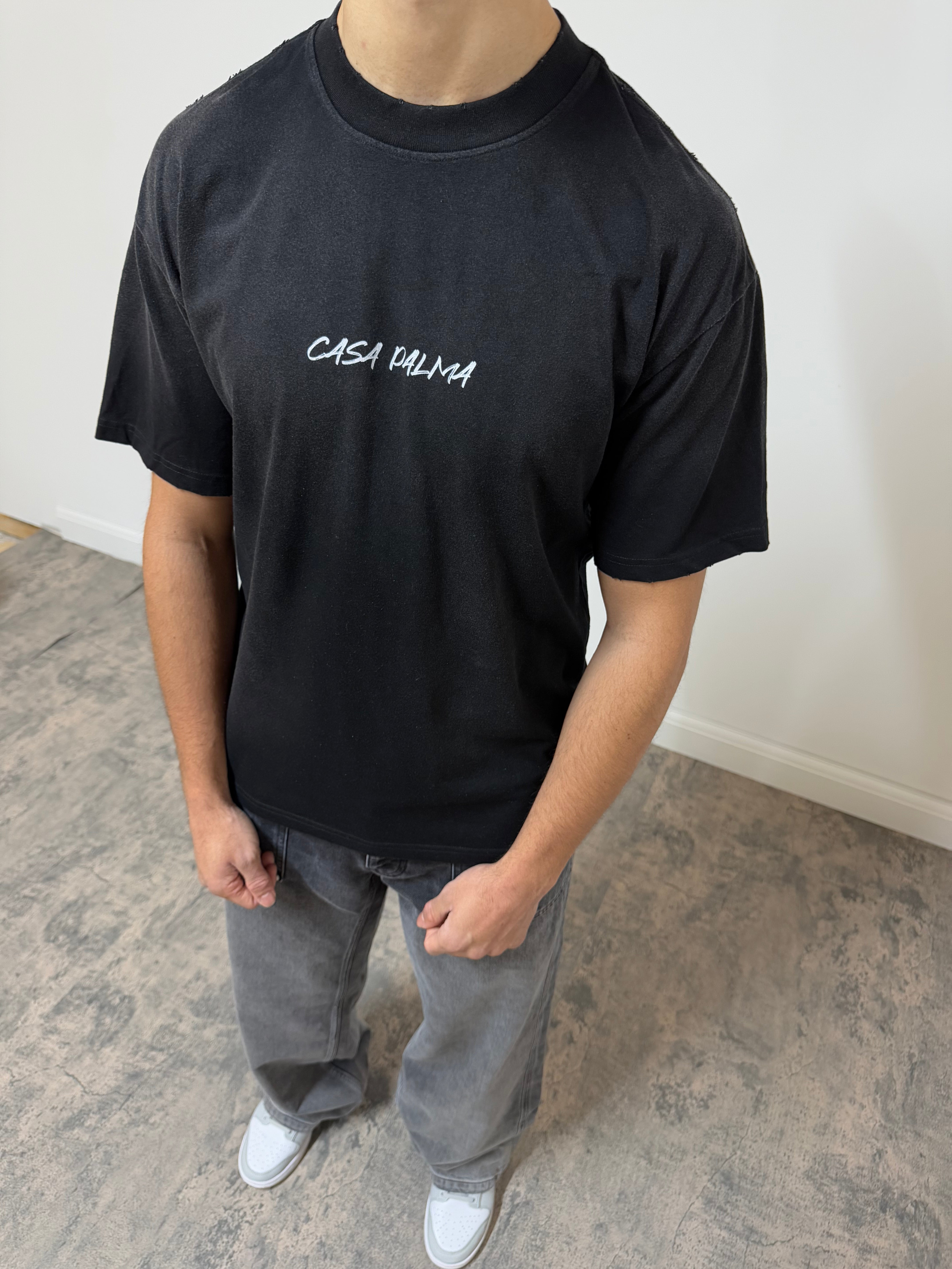 MONKEY WASH PALM LOGO TEE