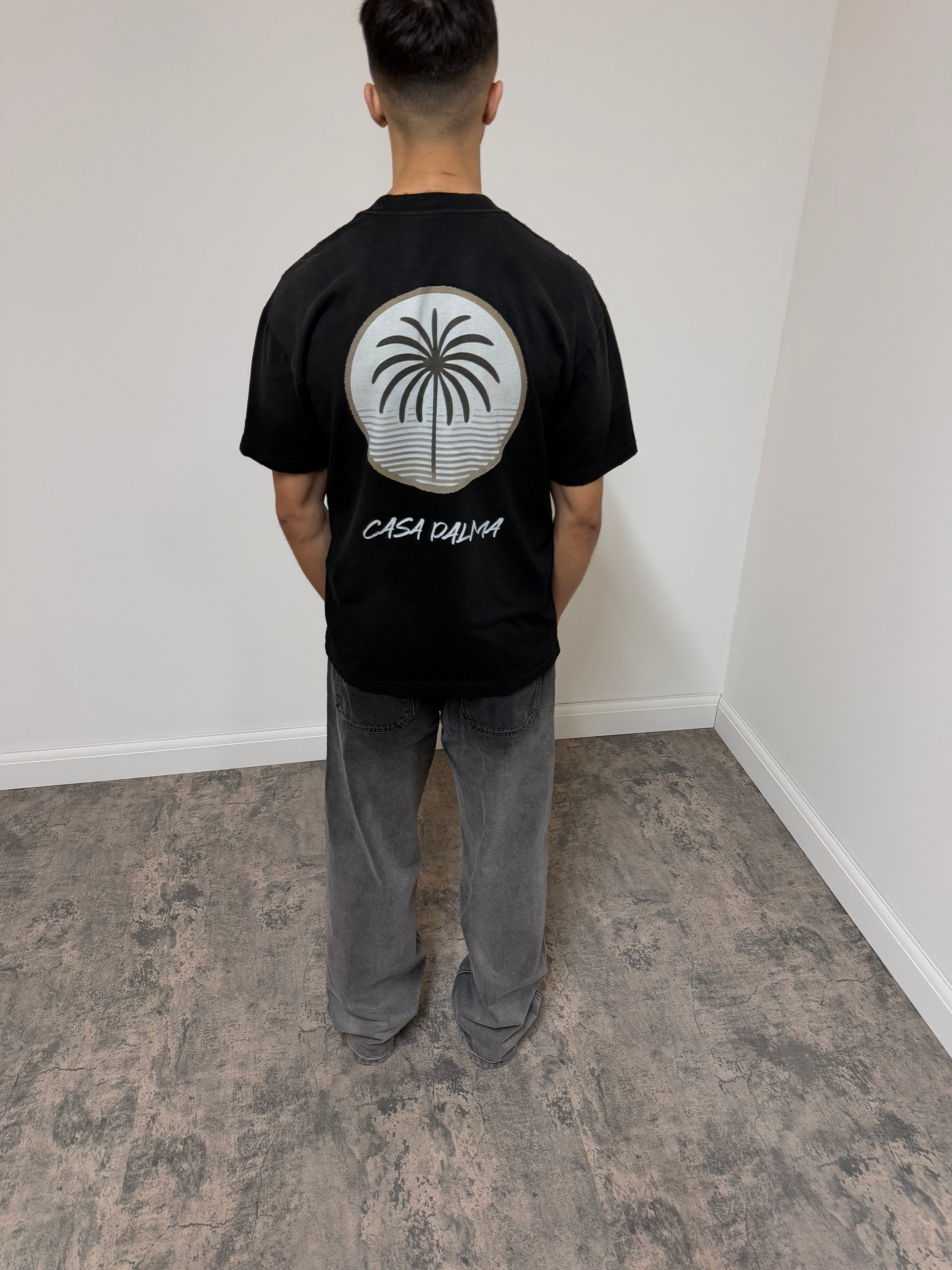 MONKEY WASH PALM LOGO TEE