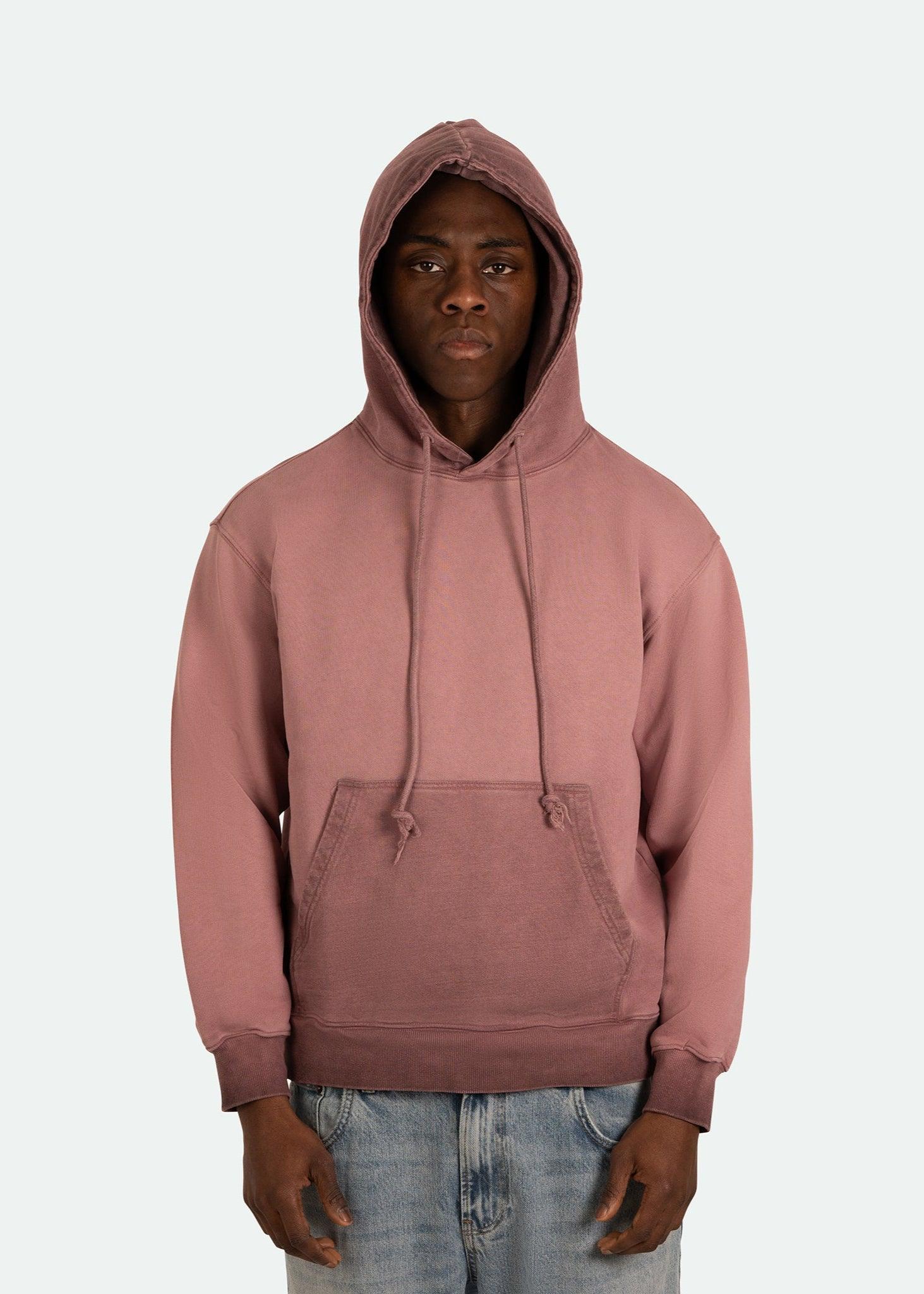 OMBRE VINTAGE WASHED COLOURPOINTED B HOODIE