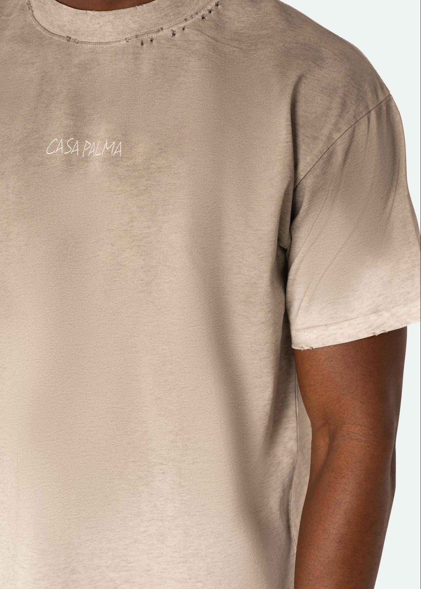 VINTAGE WASHED FRAYED A TEE