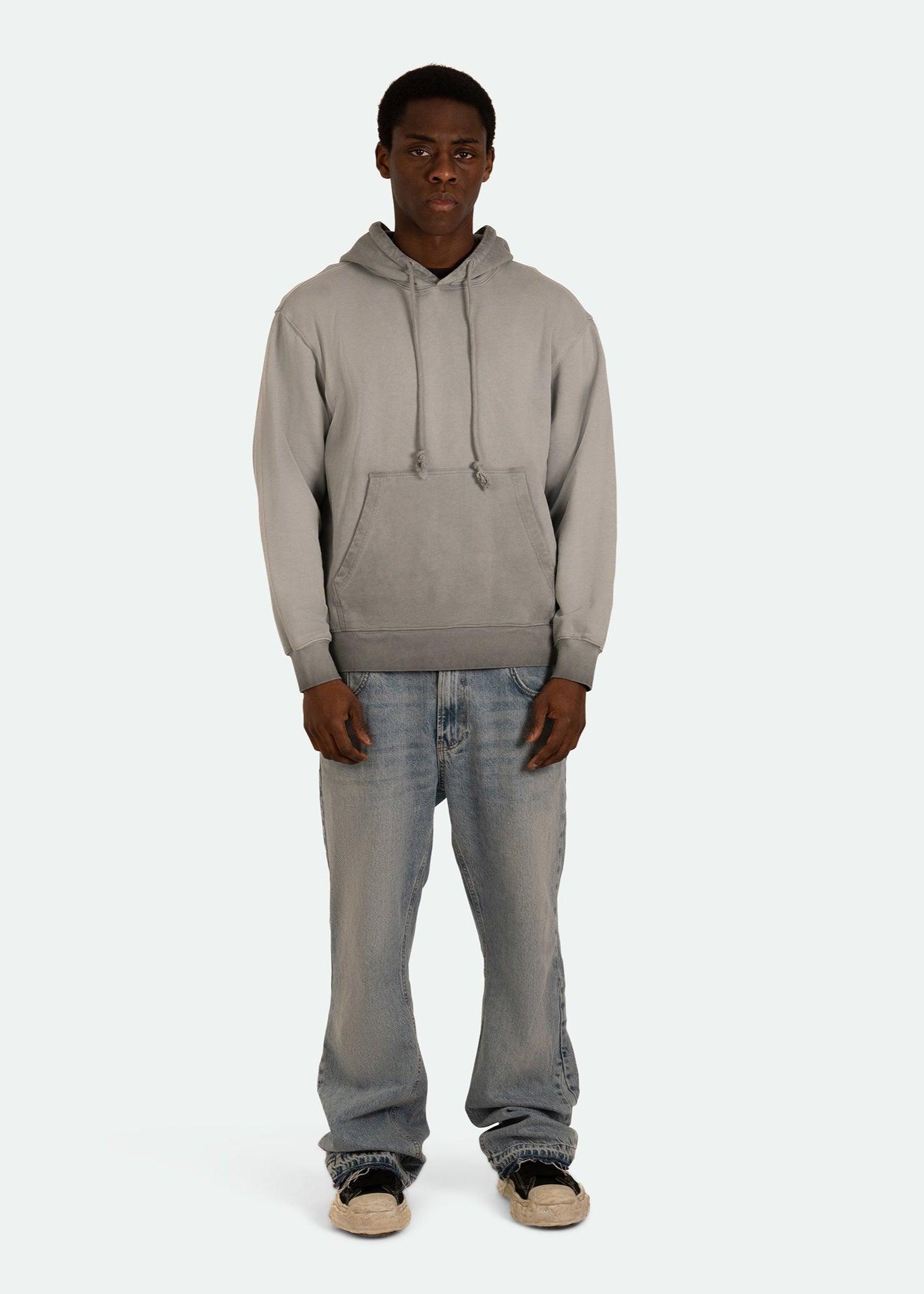 OMBRE VINTAGE WASHED COLOURPOINTED A HOODIE