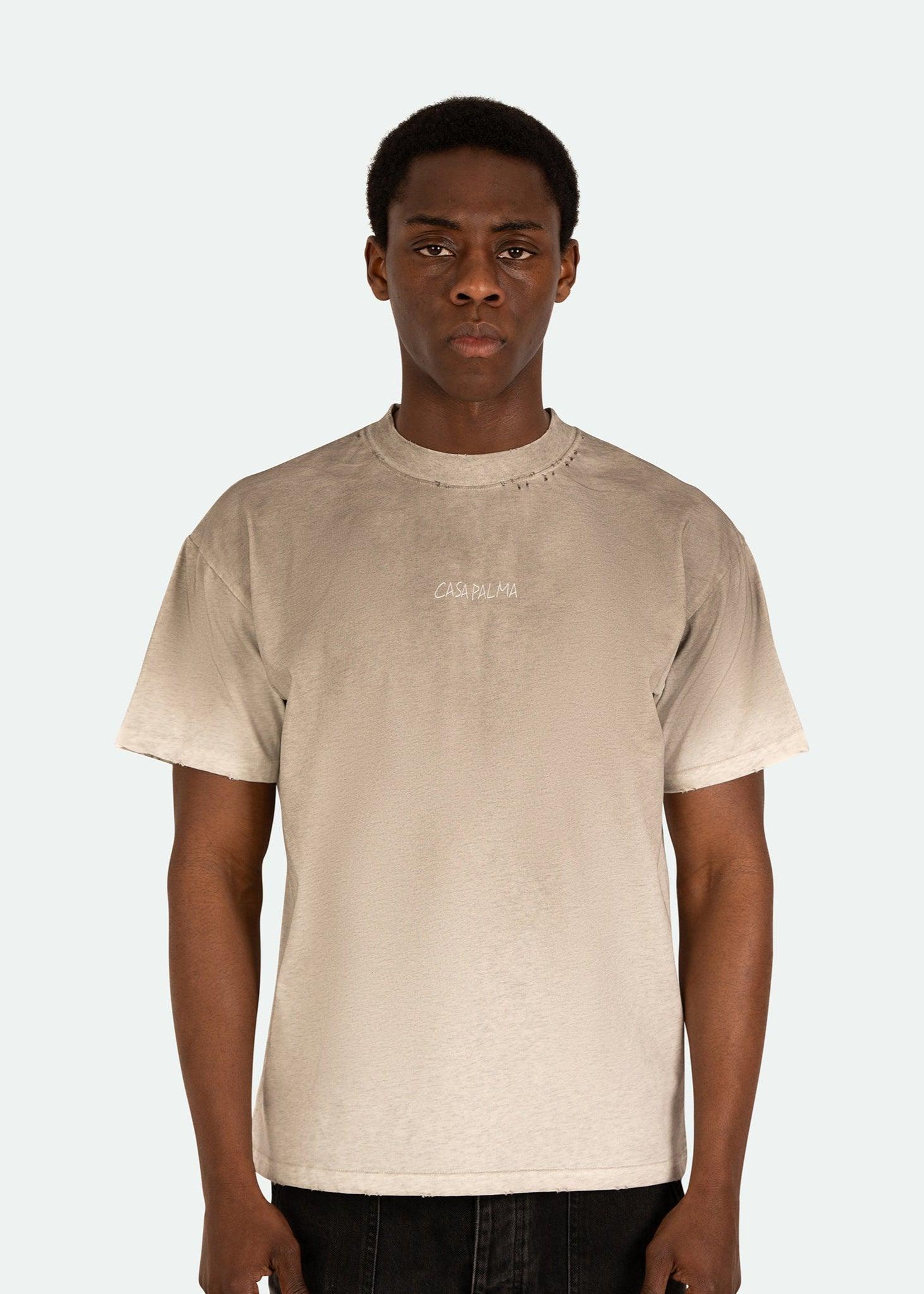VINTAGE WASHED FRAYED A TEE
