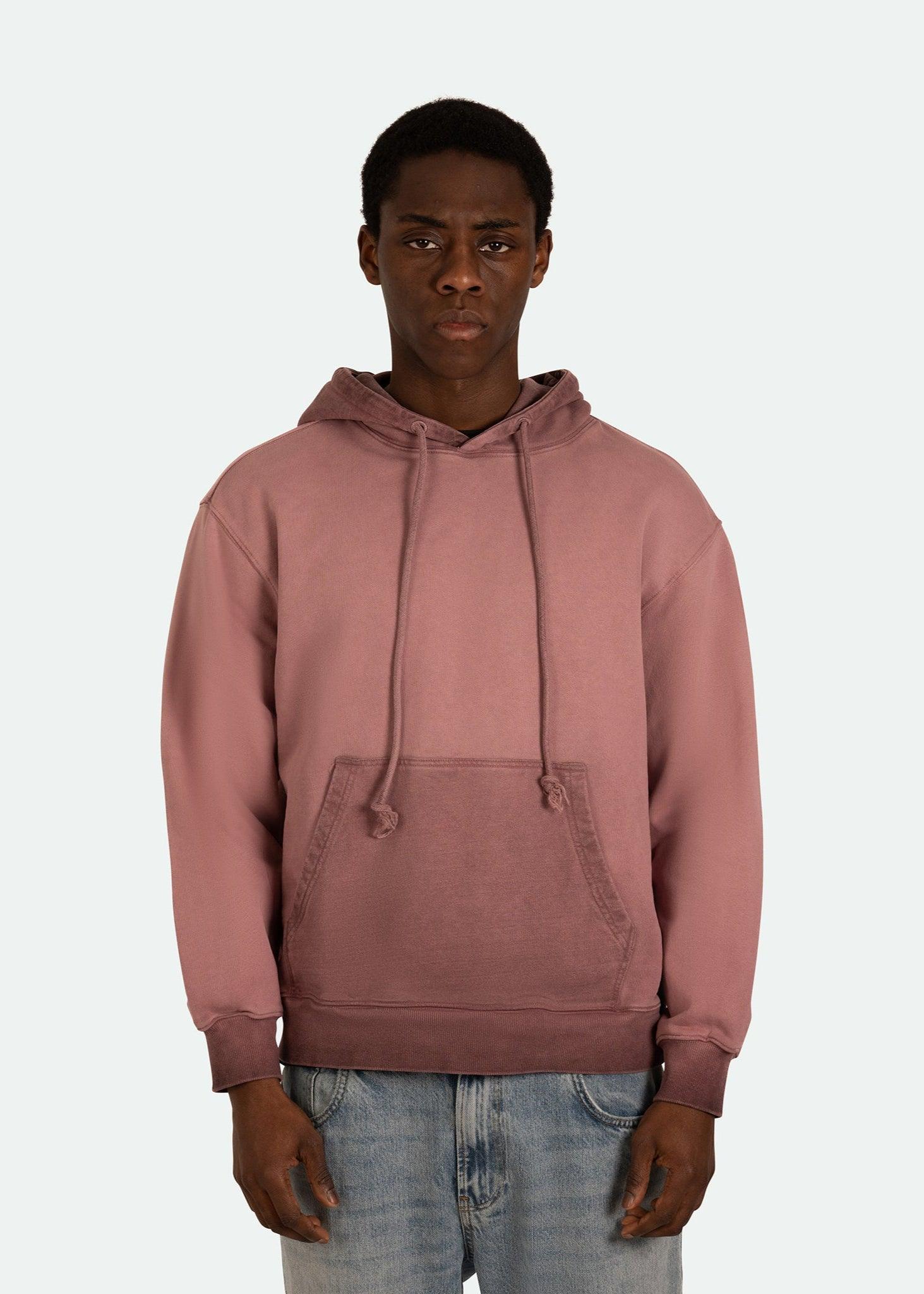 OMBRE VINTAGE WASHED COLOURPOINTED B HOODIE